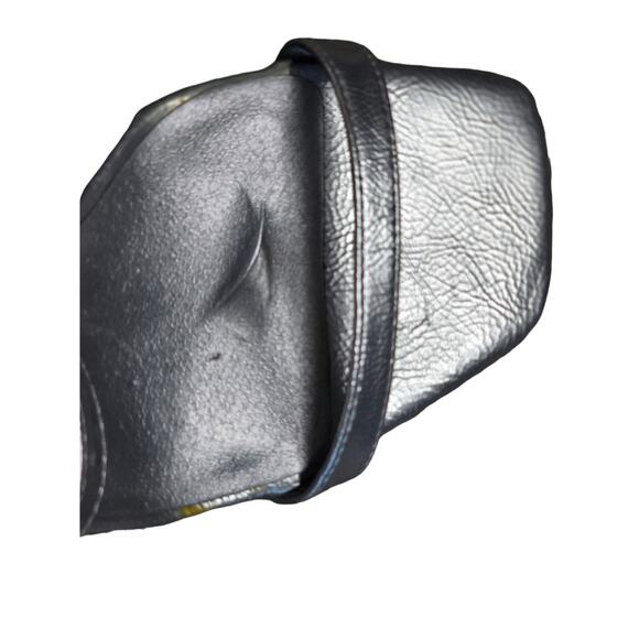 NORTHSTROM Rack nwob Adelaide Block Size 5.5 silver metallic imperfections - Picture 11 of 11